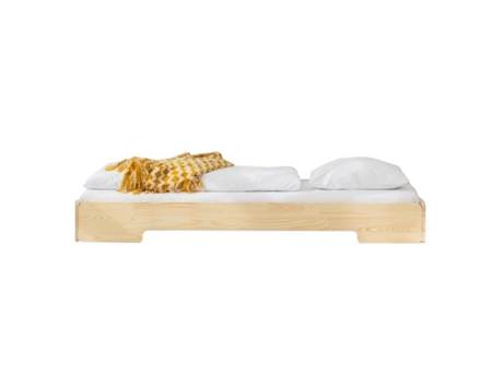 Somier Chão Ripas Léna PETITSMEUBLES Madera Beige (204x94x19)