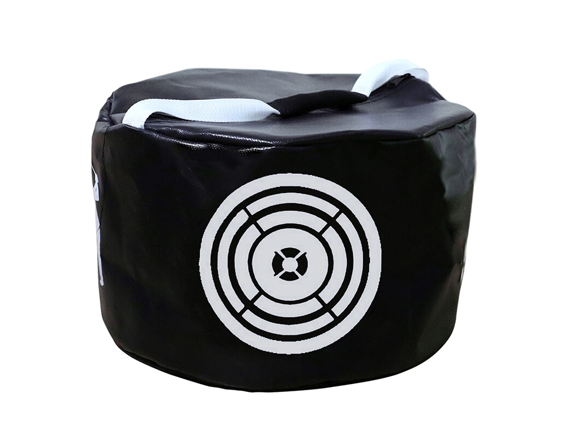 Bolsa de entrenamiento de golf portátil y multifuncional para mejorar la fuerza y precisión del swing, ideal para principiantes - Negra - Digitallab