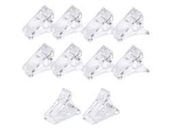 Kit De Clips Para Uñas De Polygel, 10 Piezas, Clips Acrílicos Para Uñas De Uso Diario Y Reutilizables.