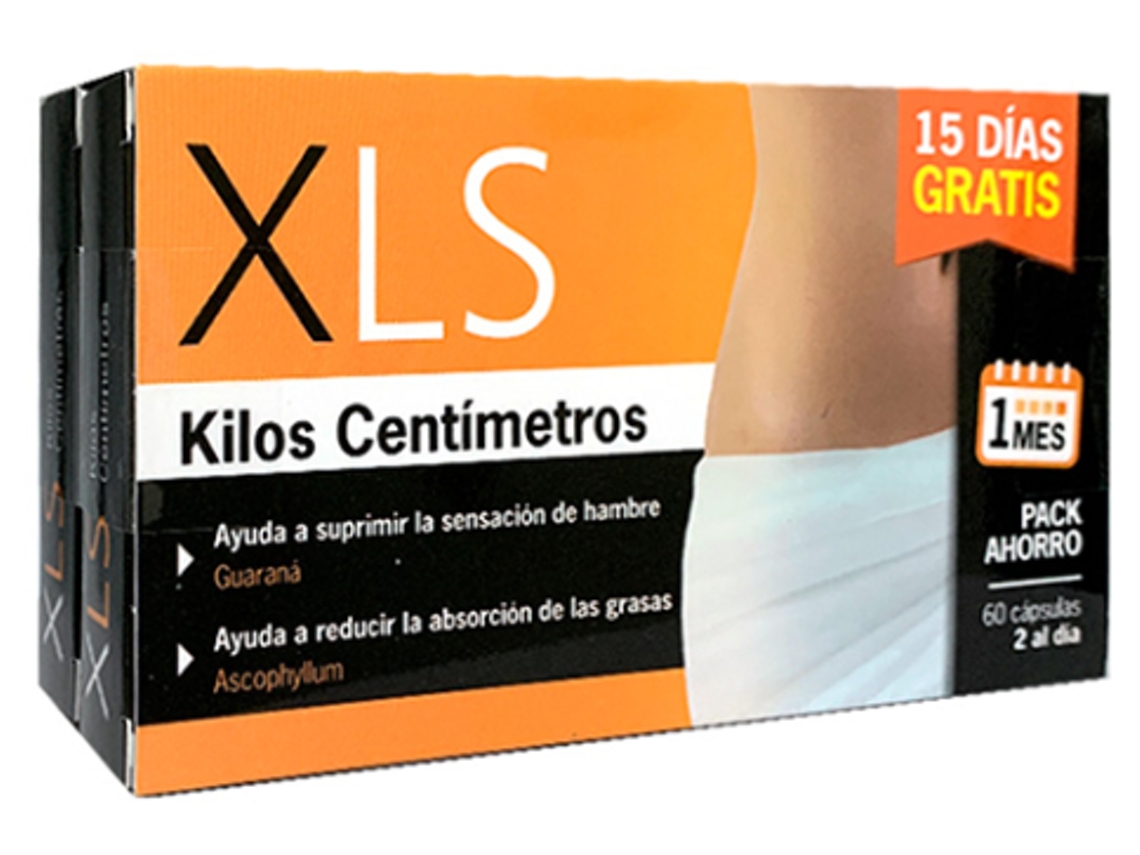 Pack Duplo Xls Kilos Centimetros 3030 Cápsulas XLS MEDICAL