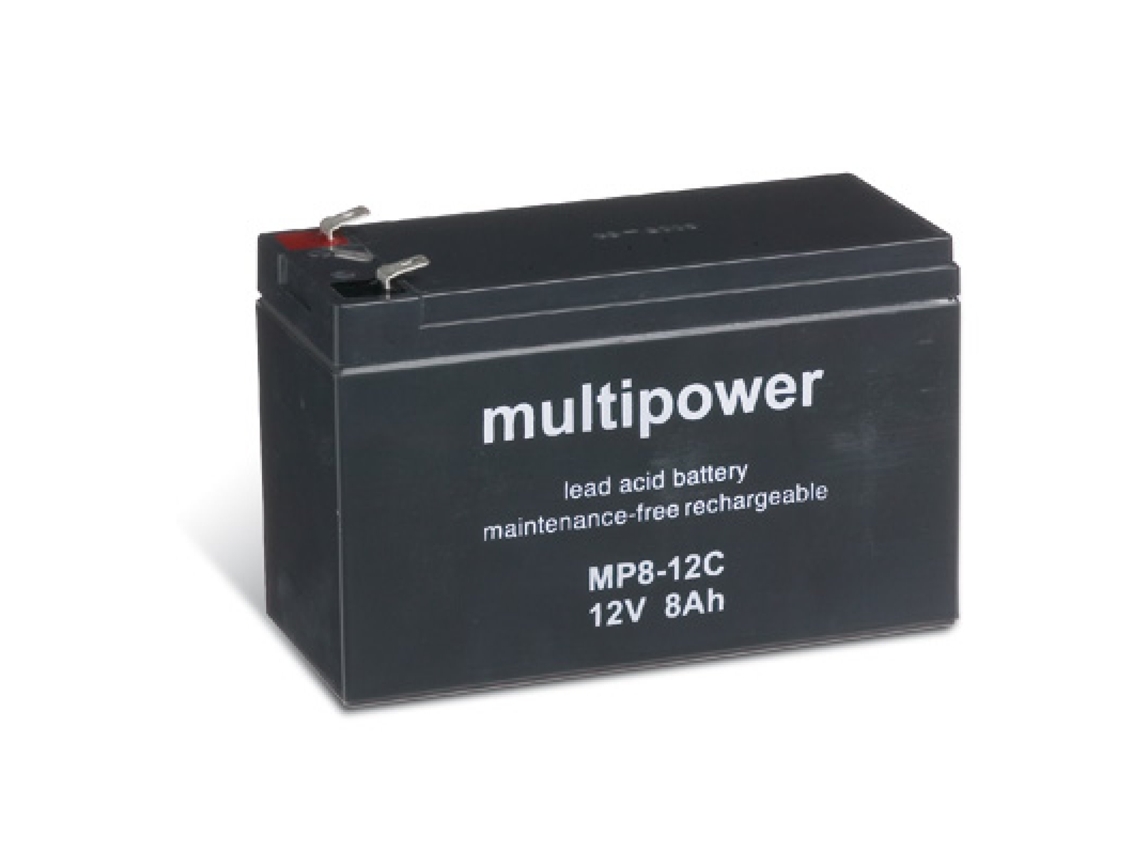 Batería POWERY para E-Scooter Vehículos eléctricos Vehículos de Niños 12V 8Ah
