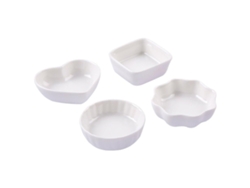 Cuencos Para Aperitivos Aptos Para Lavavajillas, Ramequines De Porcelana Sin Cadmio Para Postres, Frutos Secos Y Salsas, Aptos Para Horno, Diseño Eleg