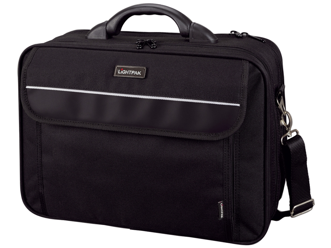 Bolsa para Portátil LIGHTPAK Arco Poliéster Negra