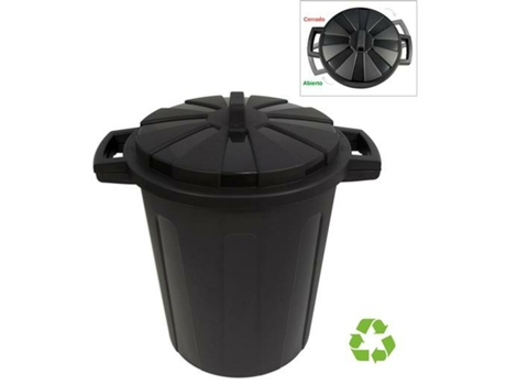 Cubo de basura ARCHIVO 2000 CP1426100 NE (Negro - Polipropileno - 100 L)