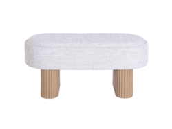 Descalzadora Chenilla Madera Con Tapa 102x40x47cm