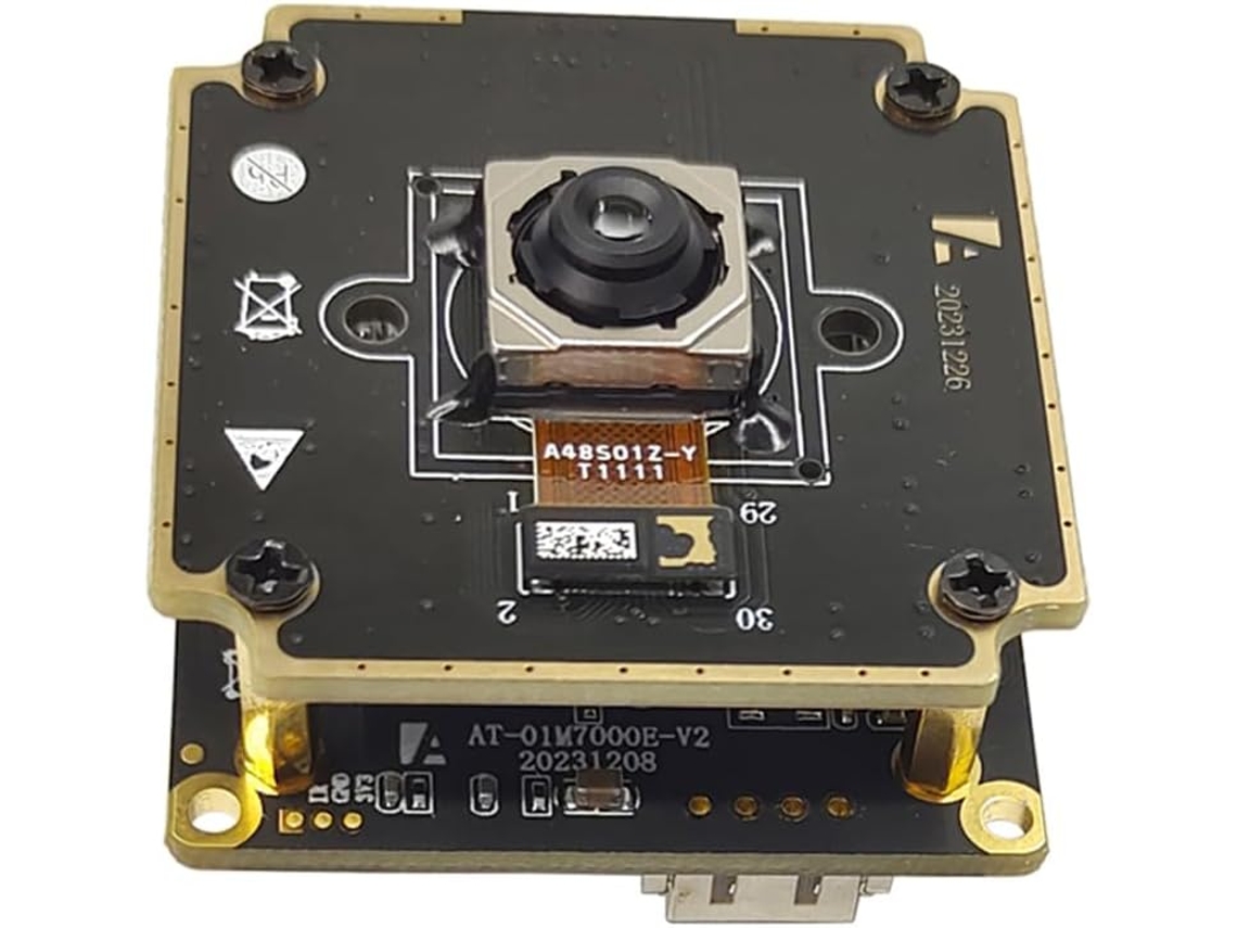 Módulo De Cámara De Enfoque Fijo De 48 Mp Con Controlador Usb Y Alta Definición