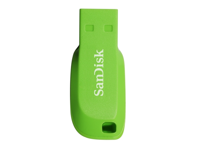 Pendrive SANDISK Cruzer Blade 64GB Verde