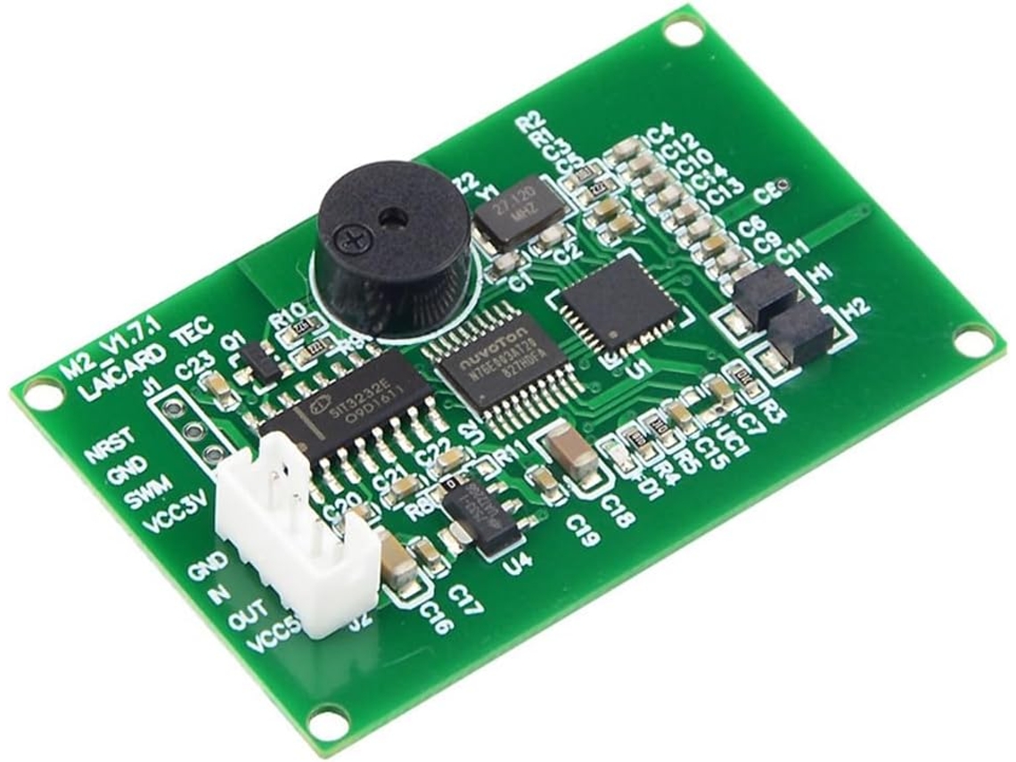 Módulo Lector/grabador Rfid De 13,56 Mhz, Tarjeta Ic, S50, Compatible Con Iso14443a, Con Soporte Rs232.