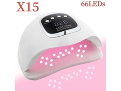 Lámpara de secado de uñas profesional de 300W para manicura con 66 LED y sensor automático LY EBIKE