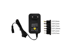 2026-adaptador De Alimentación Universal Ac/dc Ajustable 3-12v 2-2.5a 30w Con 6 Conectores