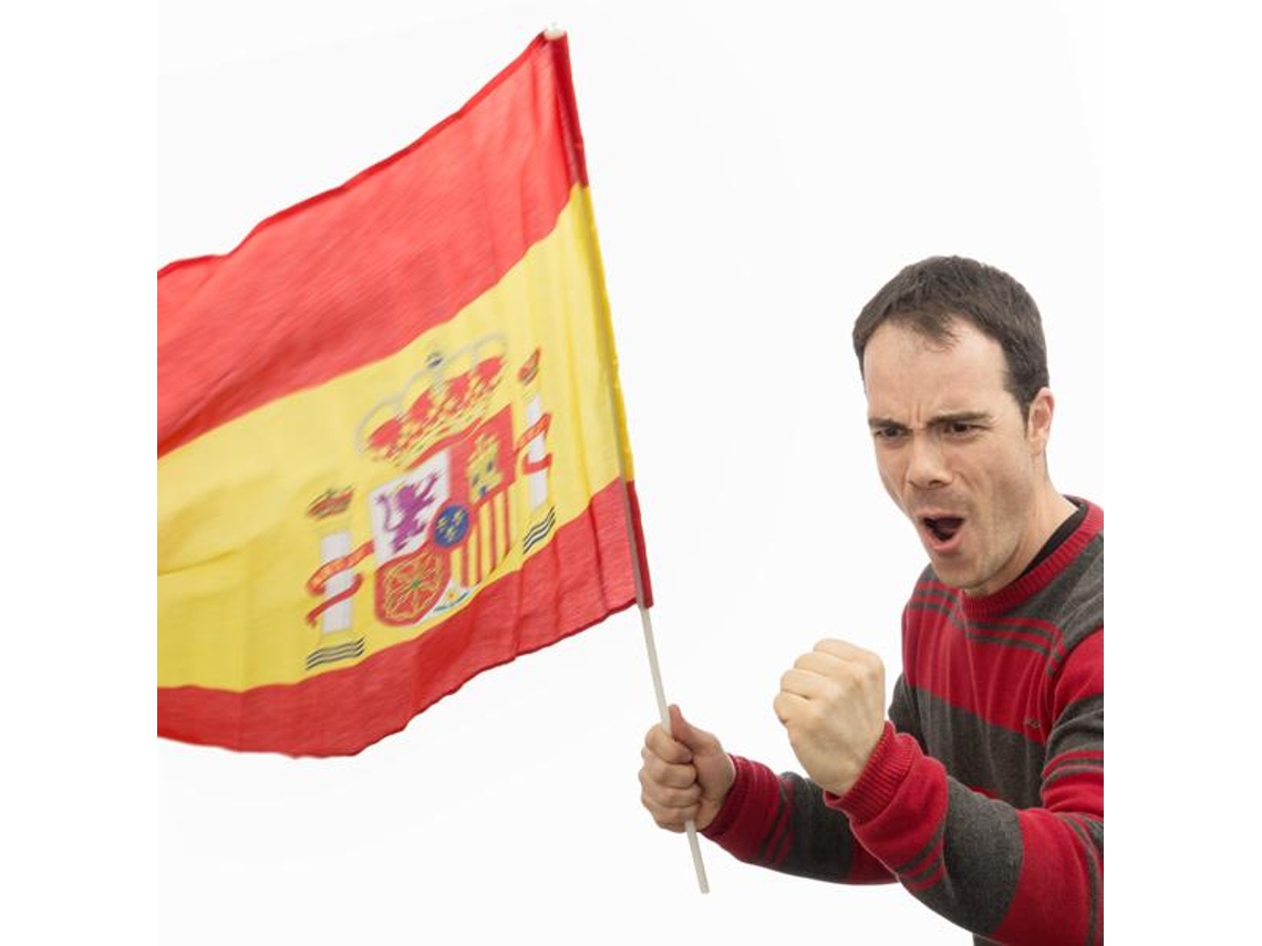 Bandera de España 60 X 90 Cm con Mástil