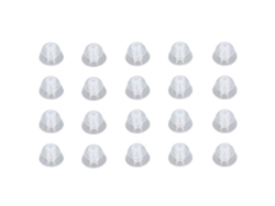 20 Piezas De Puntas De Oreja De Silicona Suave De Repuesto Para Auriculares De Audífonos Pocket Sound, Tamaño Grande