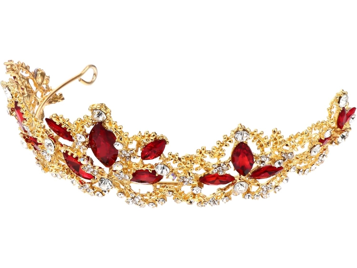 Elegante Tiara De Boda De 2 Piezas, Corona Nupcial Y Accesorio Para Damas De Honor: Un Accesorio Glamuroso Para...