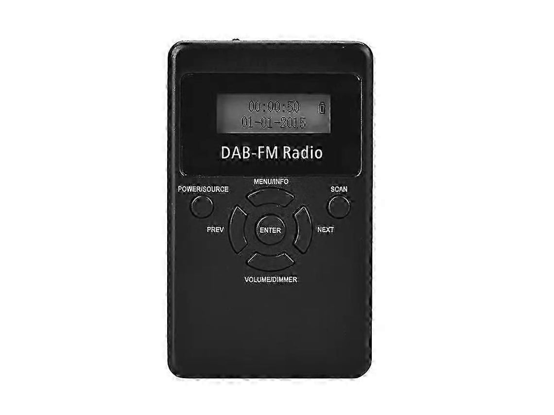 Miniradio estéreo GOKOCO con auriculares