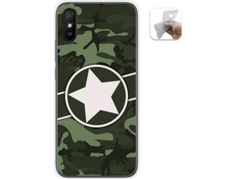 Carcasa Xiaomi Redmi 9A / 9AT TUMUNDOSMARTPHONE Camuflaje 01 Multicolor