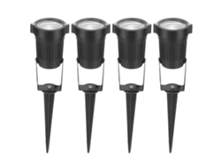 2026-4 Pcs Focos Led Exteriores Impermeables 12v Para Jardín Patio Camino Decoración Paisajista