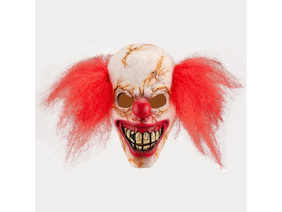 Máscara de látex de payaso divertida para adultos, fiesta de Halloween, RPG A-08 Siurn