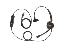 Auriculares Usb Para Negocios Con Cancelación De Ruido, Micrófono Enc Con Función De Silencio Y Control De Volumen.