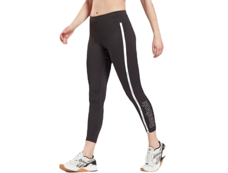 Leggings de Mujer para Deporte REEBOK Mallas Piping Negro (shoes//eu/S)