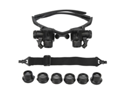 Lupa de reparación ligera con LED para coser y bordar (10x, 15x, 20x y 25x)