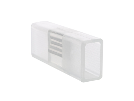 Conector Neón LED 11 W/m RGB 220V AC 60 LED/m Semicircular 180º IP67 a Medida Corte cada 100 cm