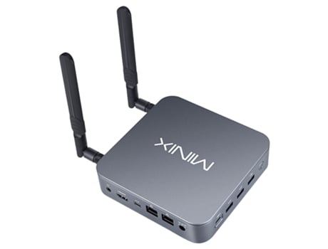 Mini PC MINIX NEO J51-C8 Windows 11 Pro 8GB DDR4 256GB M.2 PCIe NVMe SSD Wi-Fi 6 Dual 2.5 Gigabit LAN 4K RTC