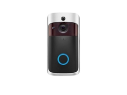 Timbre De Seguridad Inalámbrico Inteligente Con Wi-fi, Intercomunicador Y Cámara. Brilvibera_ptg