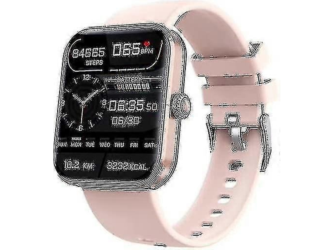 Reloj inteligente F57l con monitor de glucosa, monitor de actividad física y presión arterial. Disponible desde junio de 2023. Ly Ebike.
