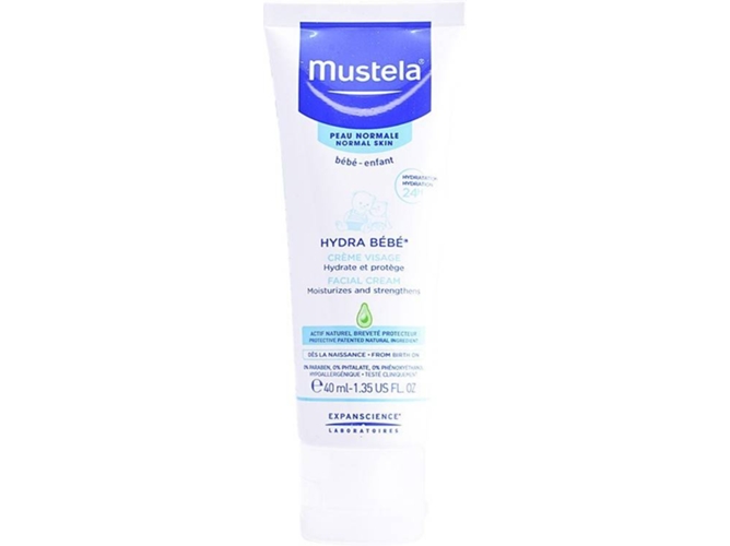 Crema Hidratante Facial MUSTELA (40 ml)