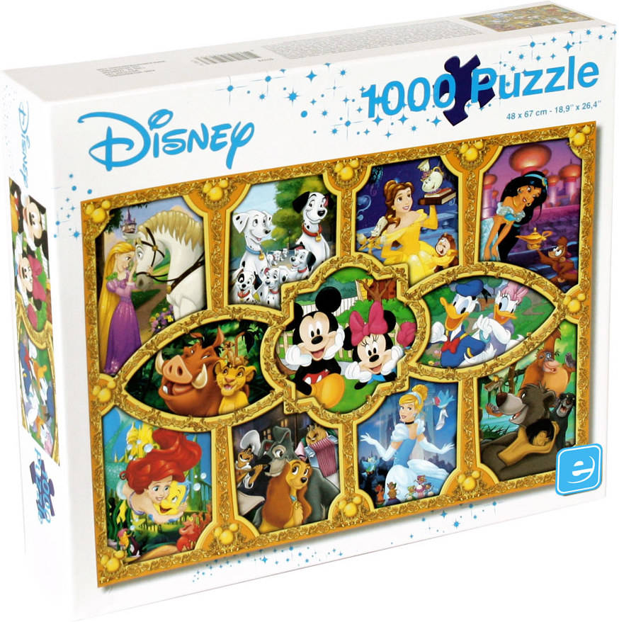 Puzzle DISNEY Momentos Mágicos (Edad Minima: 3 años - 1000 piezas