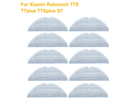 Paños de fregona para Roborock T7 T7S T7Plus T7Splus S7, accesorios para aspiradoras, repuestos de paño de fregar, 1/2/4/10 piezas