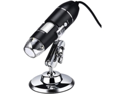 Microscopio Digital Usb 3 En 1, Aumento Ajustable Con Soporte Para Pc, 1600x