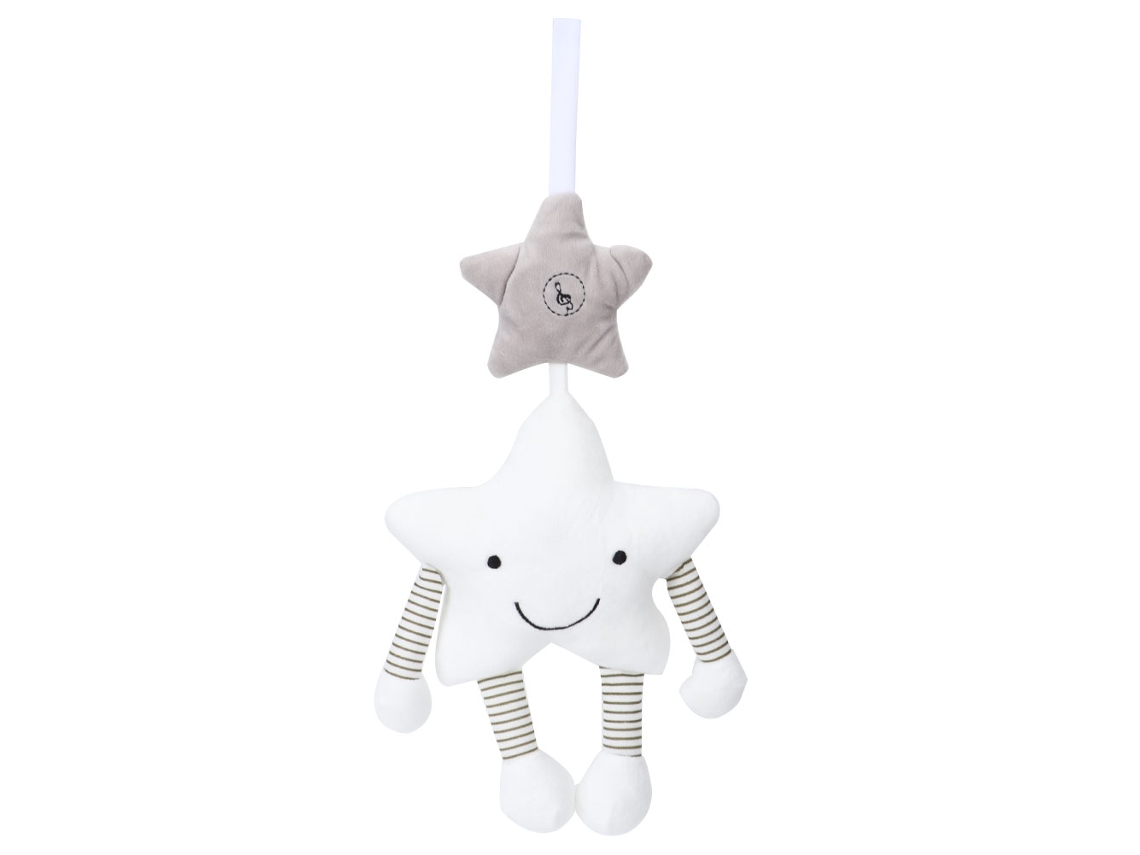 Peluche Colgante Para Bebé Con Campanilla Y Música Para Cuna Y Cochecito (0-2 Años)
