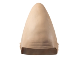 Gorro de látex Kkpm-Alien para cosplay con diseños en forma de huevo y cónicos.