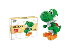 (estilo 1) Bloques De Construcción De Yoshi En Miniatura, Modelo De Ensamblaje Diy, Juguete Educativo, Juego Para Aliviar El Estrés