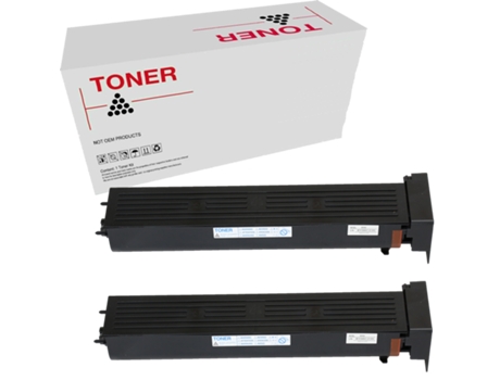 Pack 2 Tóners Compatibles TN712/A3Vu050 Konica Minolta TN712 A3Vu050 para Bizhub 654 654E 754E 754