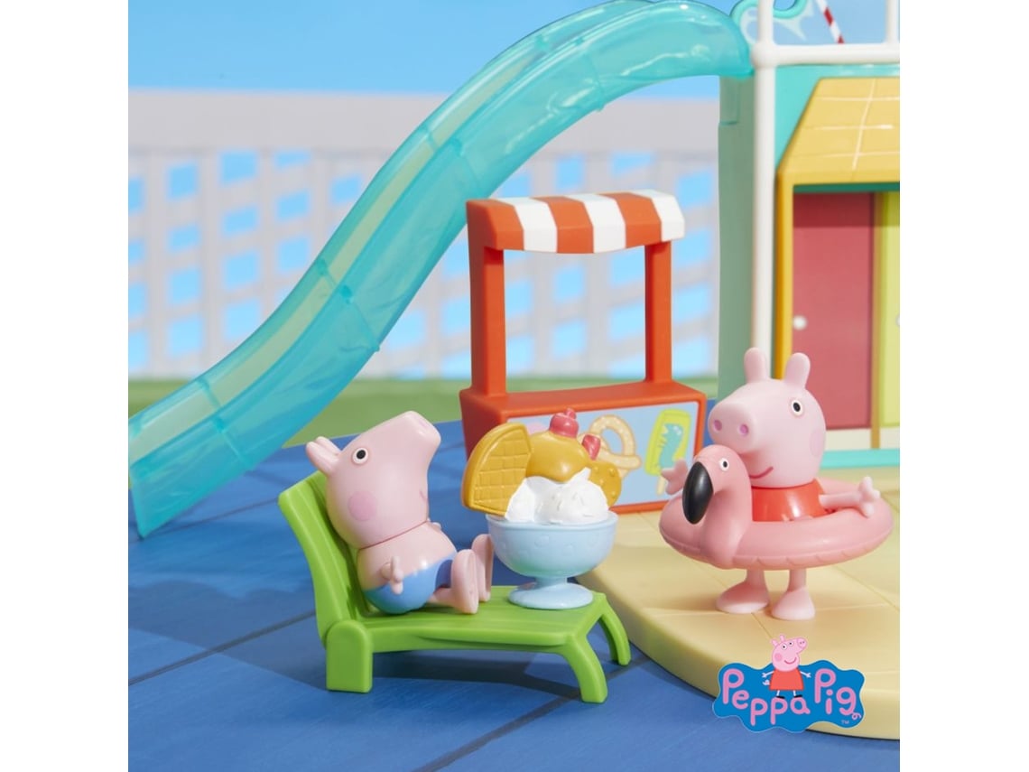 Casas de Bonecas PEPPA PIG Peppa en el parque acuático (Edad