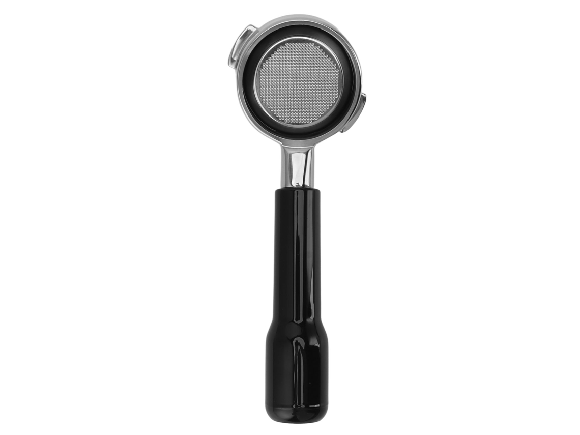 Portafiltro Sin Fondo De Acero Inoxidable De 58 Mm Con Cesta Para Cafetera Nowwa