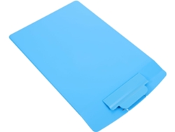 Portapapeles Médico A4, Azul, 33,6 X 22,1 Cm, Resistente, Con Gancho Para Colgar En La Pared.