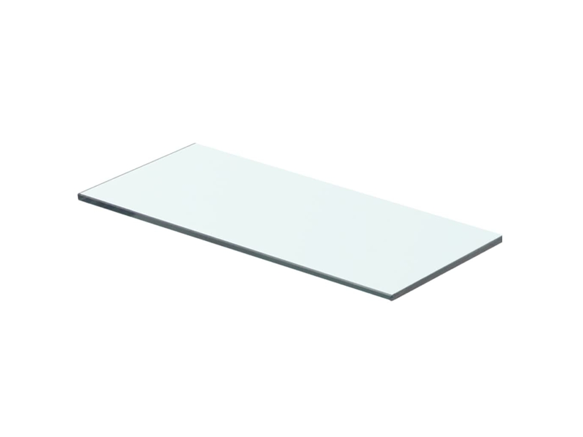Estante de cristal transparente de 40 x 12 cm para decoración del hogar
