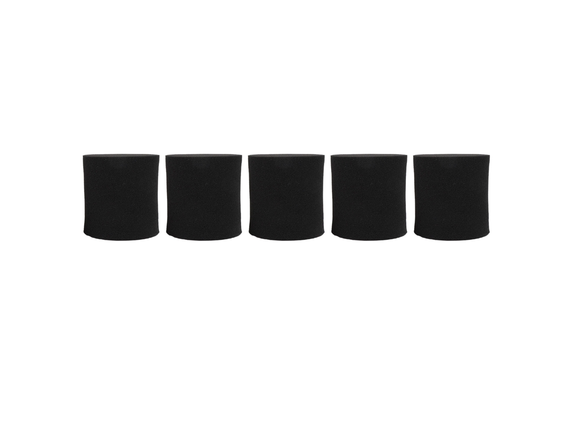 5pcs Espuma Tubo Porta Ar Alto-falante 80mm Reduz Ruído Vento Subwoofer Substituição Portátil