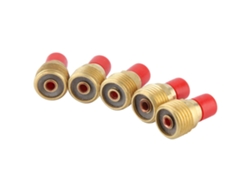 Cuerpo De Portaelectrodos Con Lente De Gas 45v42 1.0mm 0.04" Para Soplete Tig Wp-9/20/25