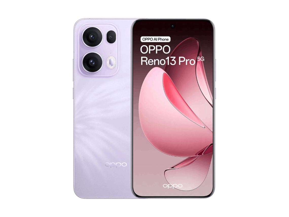 ​oppo Reno13 Pro 5g 12gb 512gb Violeta Dual Sim (rojo pluma)