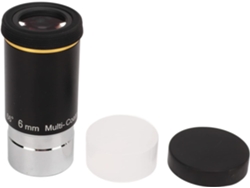 Ocular De Cristal De 25 Pulgadas, 6 Mm Y 66 Grados Para Telescopio Astronómico