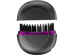 Cepillo Alisador Iónico Recargable Y Portátil Para Cabello Y Barba, Mini Cepillo De Peluquería.