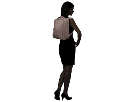 Mochila Samsonite Senhora Para Portátil 15,6 ”Be-Her Pink Velho