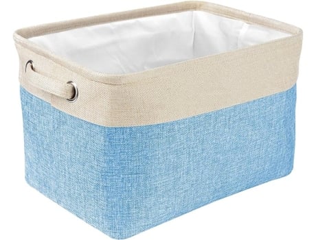 Cesta de almacenamiento de juguetes para perros plegable - Caja de almacenamiento rectangular para juguetes, abrigos, ropa y accesorios para perros...