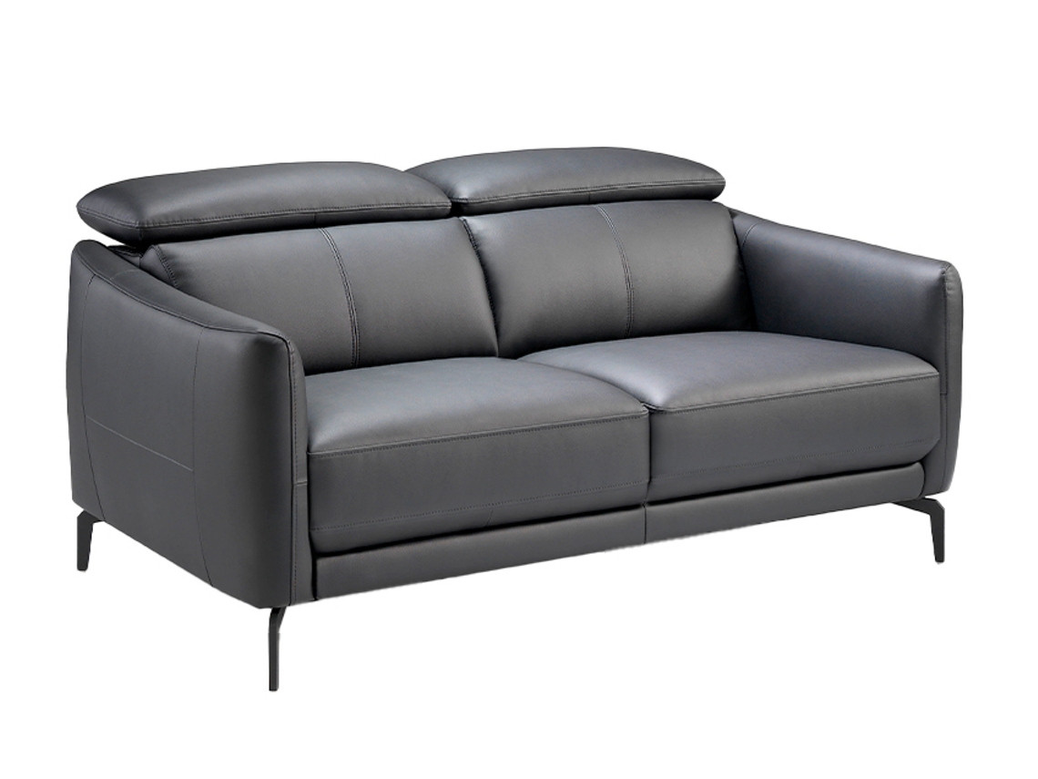Sofá ANGEL CERDÁ S.L. 6058 (Negro - Madera, Poliuretano - 157 x 100 x 94 cm)