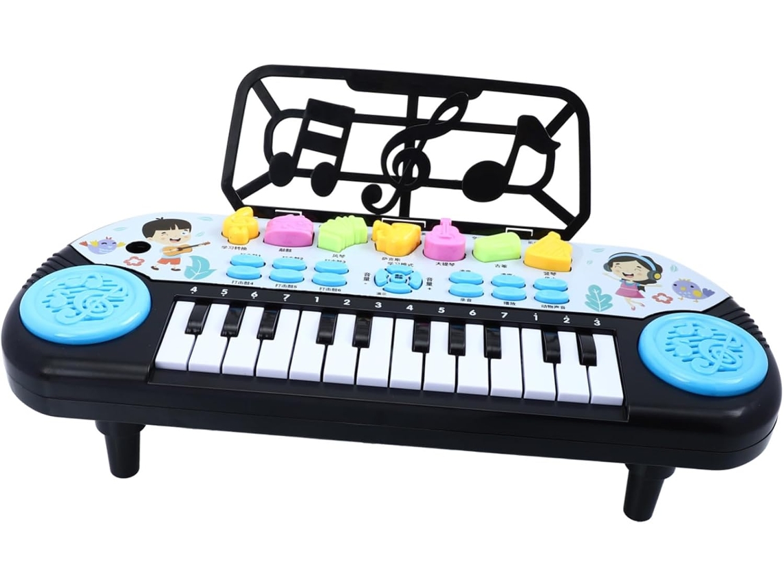 Piano Eléctrico Educativo, Teclado Musical De Juguete Para Niños Y Niñas