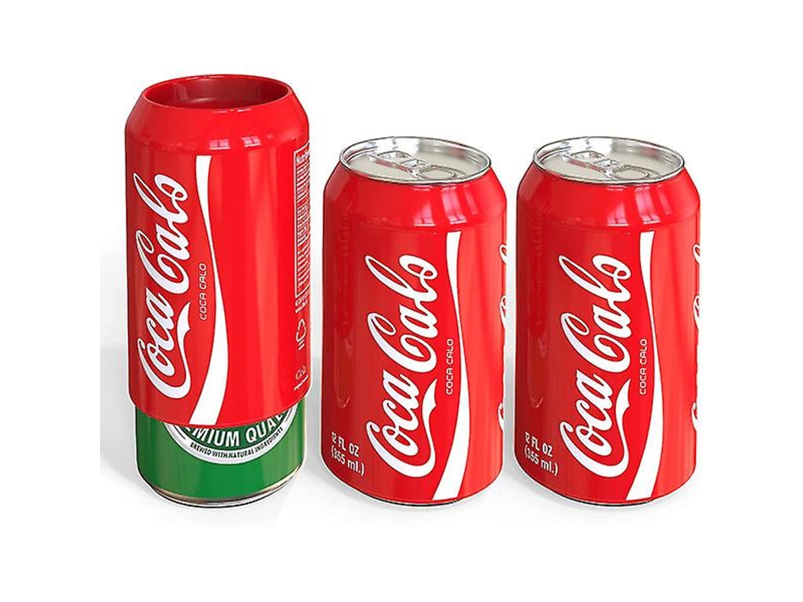 Fundas de silicona para latas: camufla tu lata de cerveza como si fuera una lata de refresco (rojas) Jortmrd (paquete de 3)